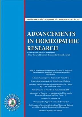 Homoeopathic Journals from India Homoeopathic Journals from India